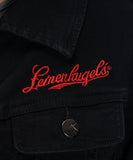 LEINIE LADIES CLARA BLACK JEAN JACKET