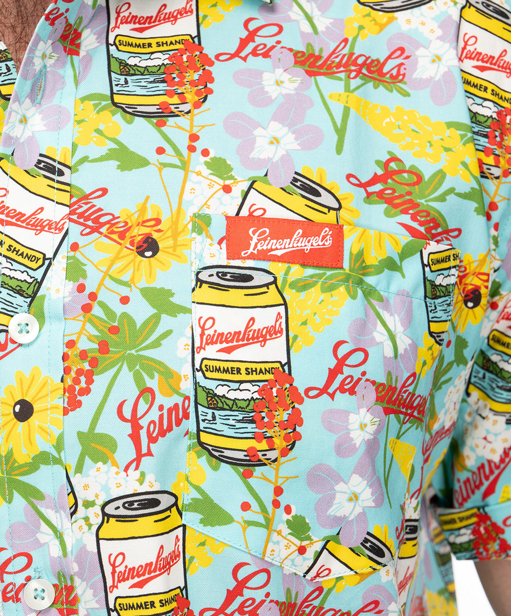 LEINIE FLORAL SHANDY BUTTON UP