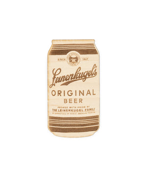 LEINIE CAN WOOD STICKER