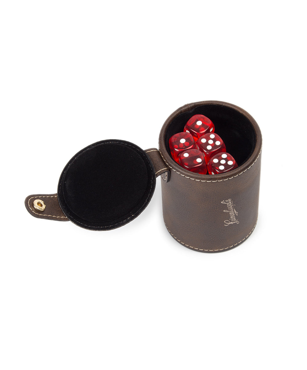 LEINIE LEINENKUGELS DICE CUP SET