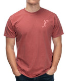 LEINIE DRINKS WELL RED TEE