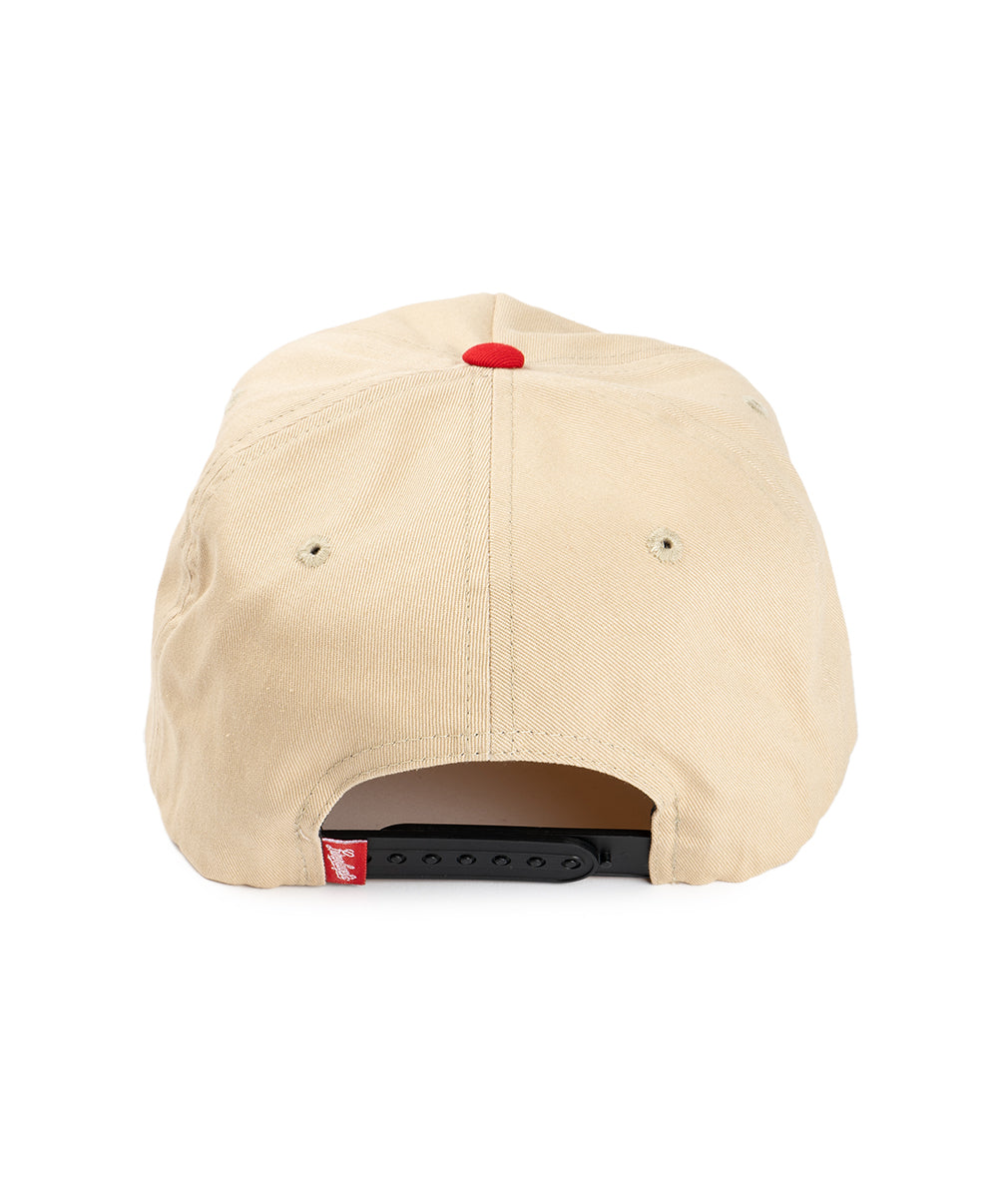 LEINIES KHAKI RED HAT