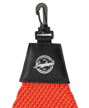 LEINIE CIRCLE LOGO GOLF TOWEL