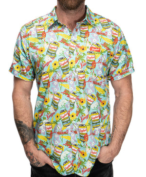 LEINIE FLORAL SHANDY BUTTON UP