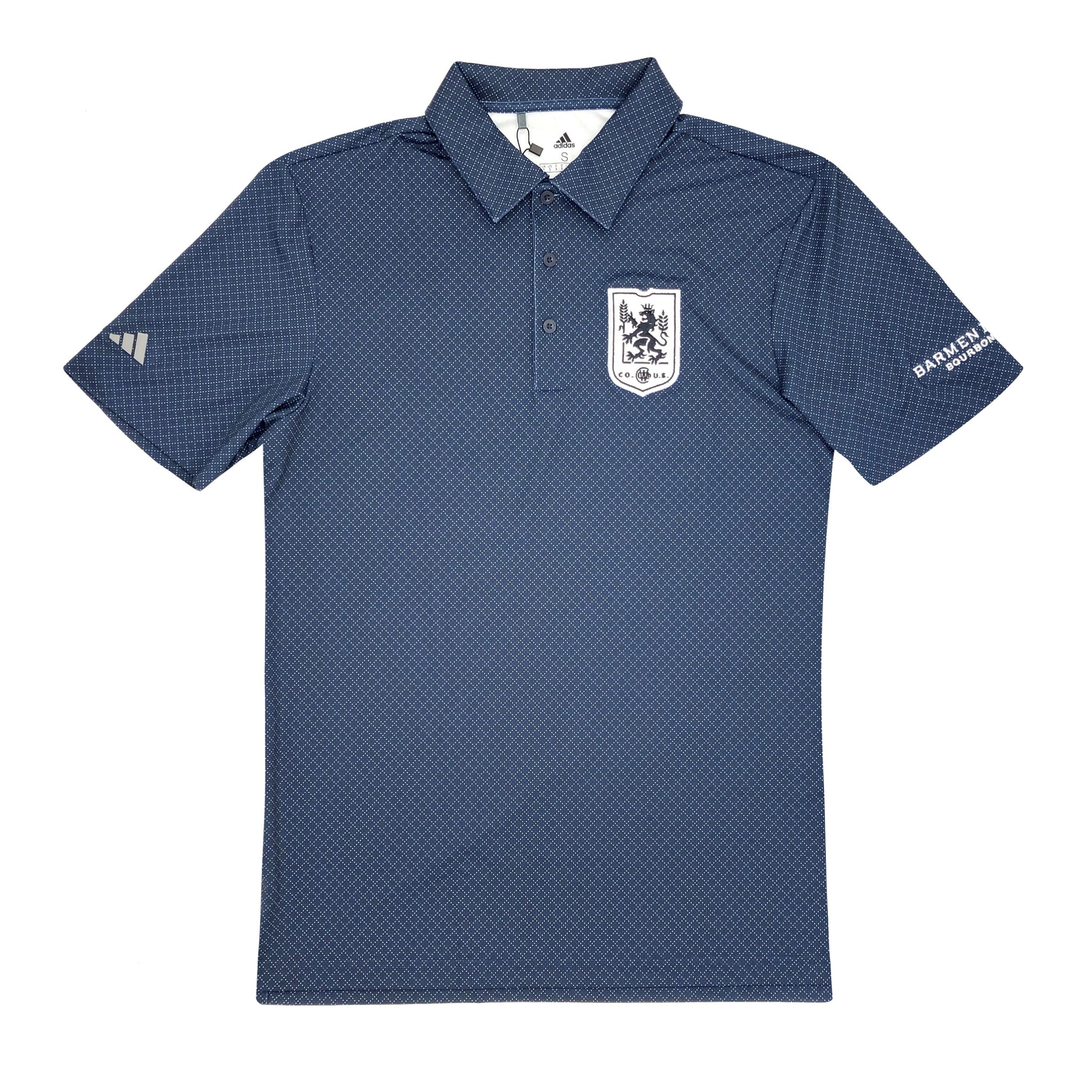 BARMEN ADIDAS DIAMOND DOT POLO