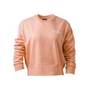 WOMEN'S VIZZY ORANGE CREWNECK