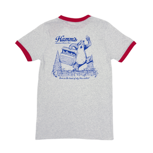 Hamm's Blue Red Ringer Tee