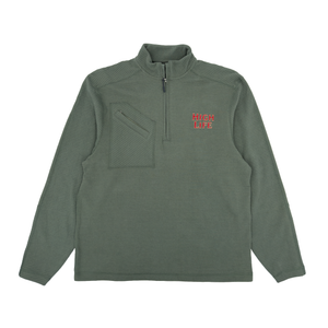 High Life Green Michael Quarter Zip