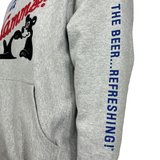 Hamm's Gray Embroidered Hoodie