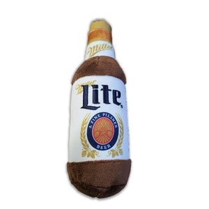 Miller Lite Bottle Plush Dog Toy