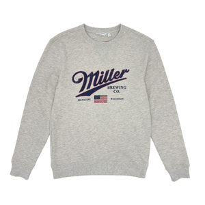 Miller Oatmeal Americana Crewneck