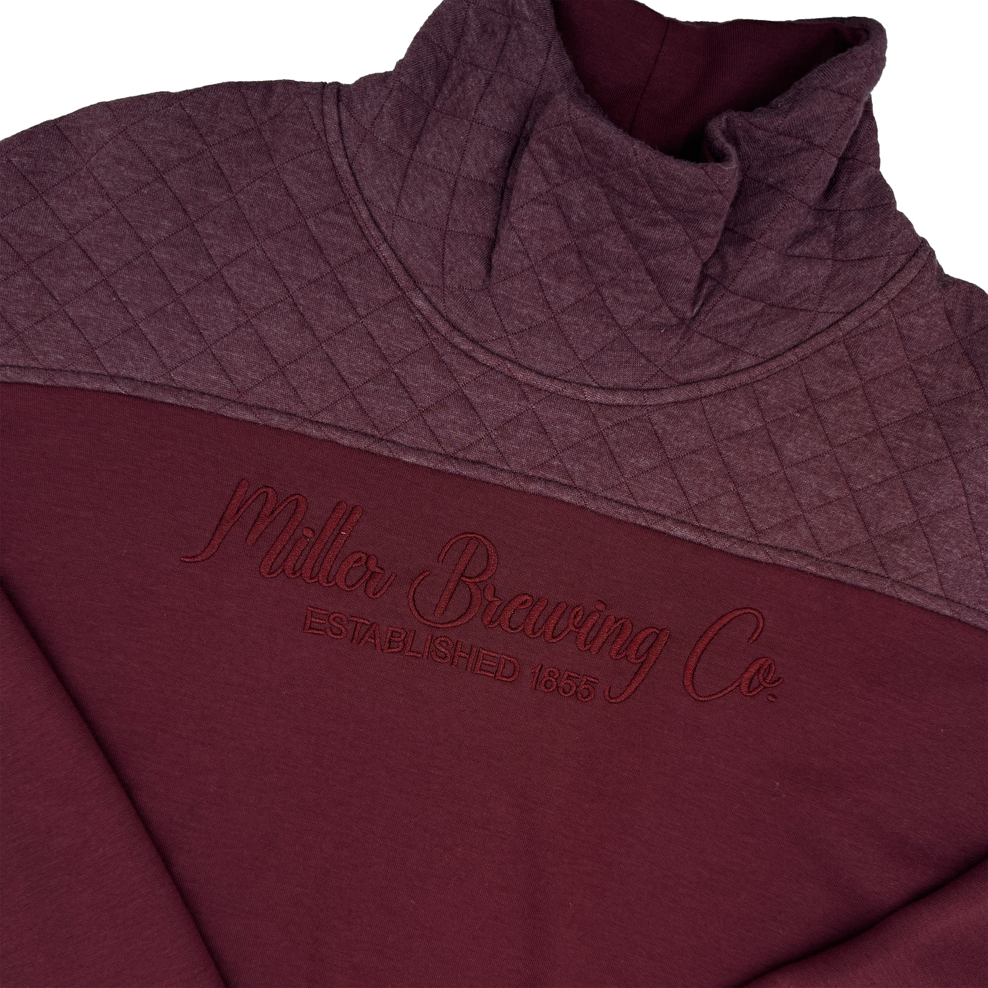 Miller Women's Burgundy Funnel Sweater