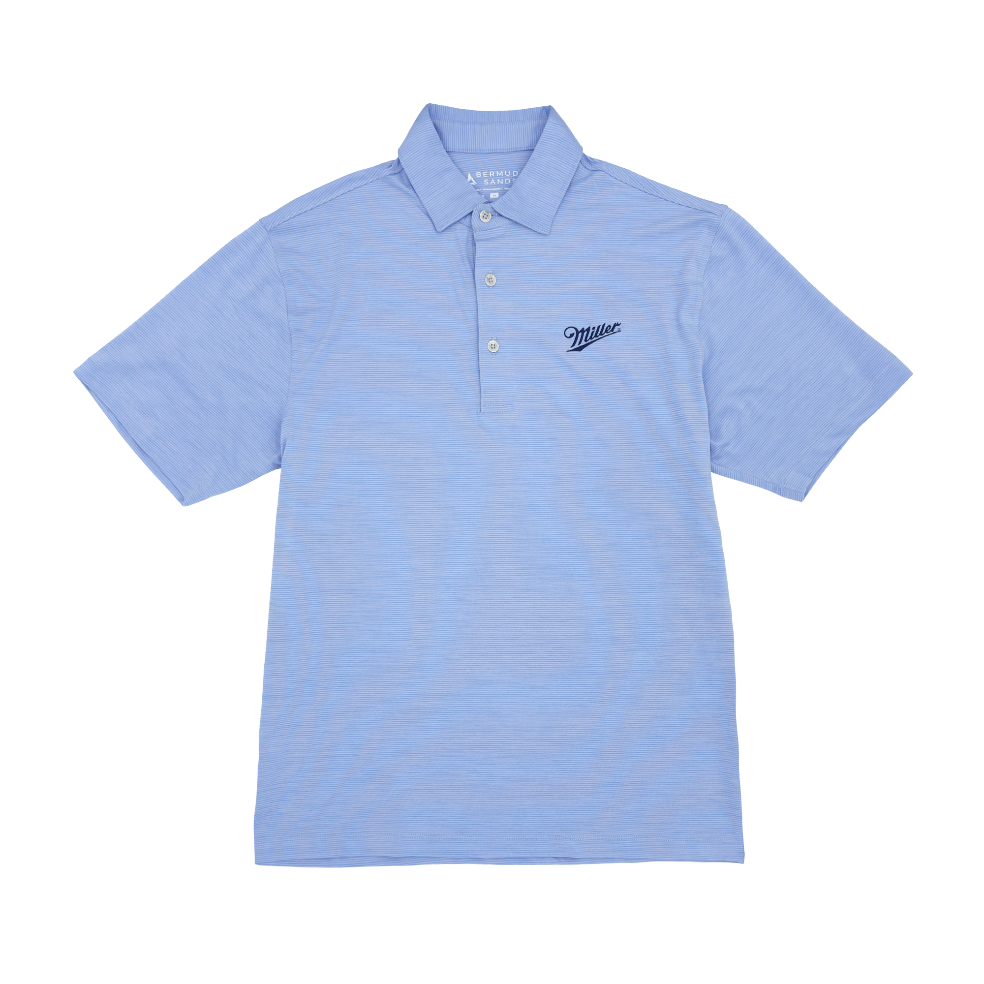 Miller Light Blue Polo