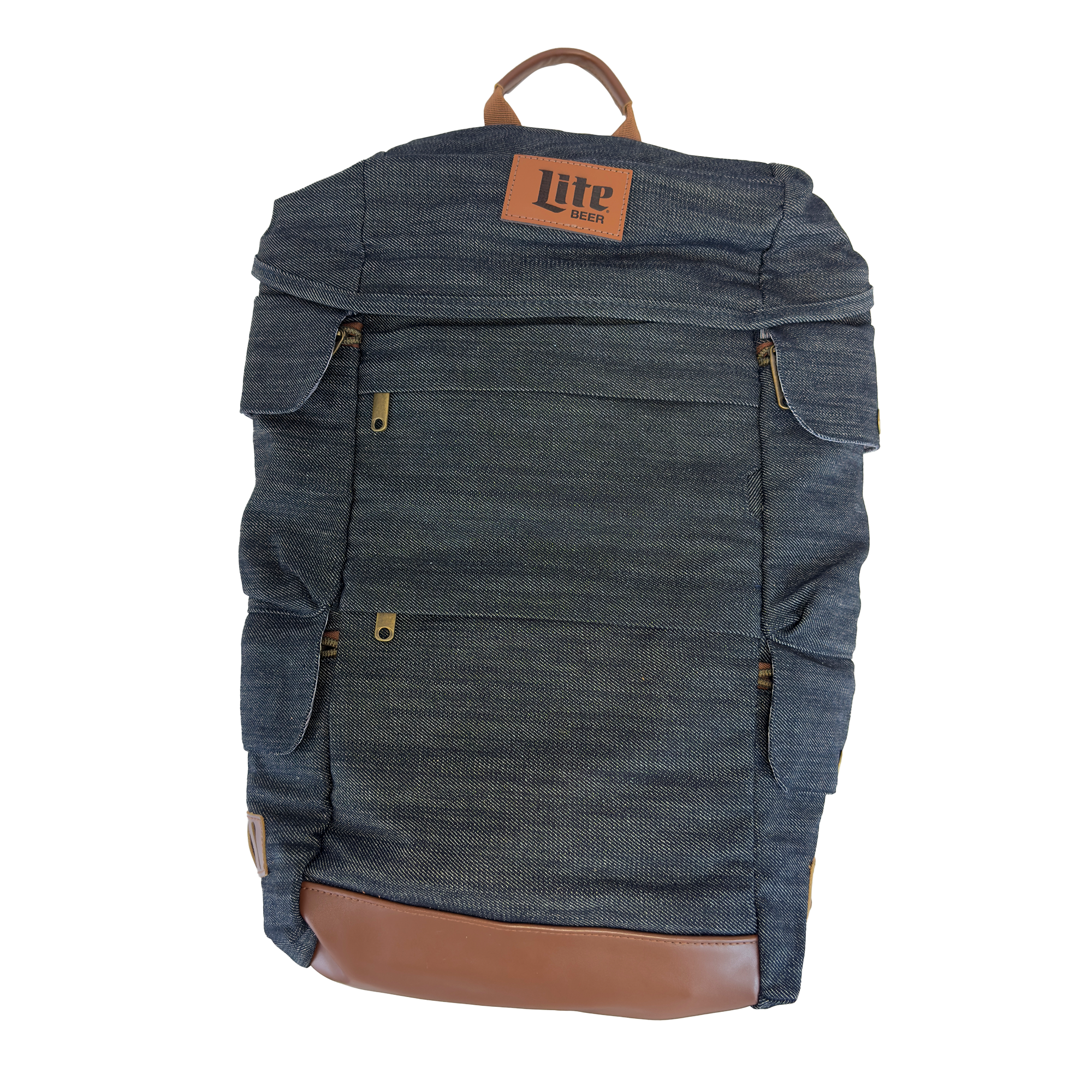 Miller Lite Denim Backpack