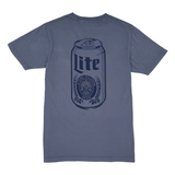 Miller Lite Can Tee Navy