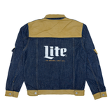 Miller Lite Denim/Leather Jacket