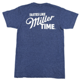 Miller Time Tee Heather Navy