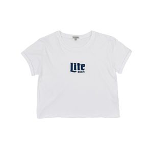 Miller Lite Ladies Beer Crop Tee