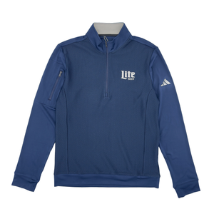 Miller Lite Adidas 1/4 Zip Navy