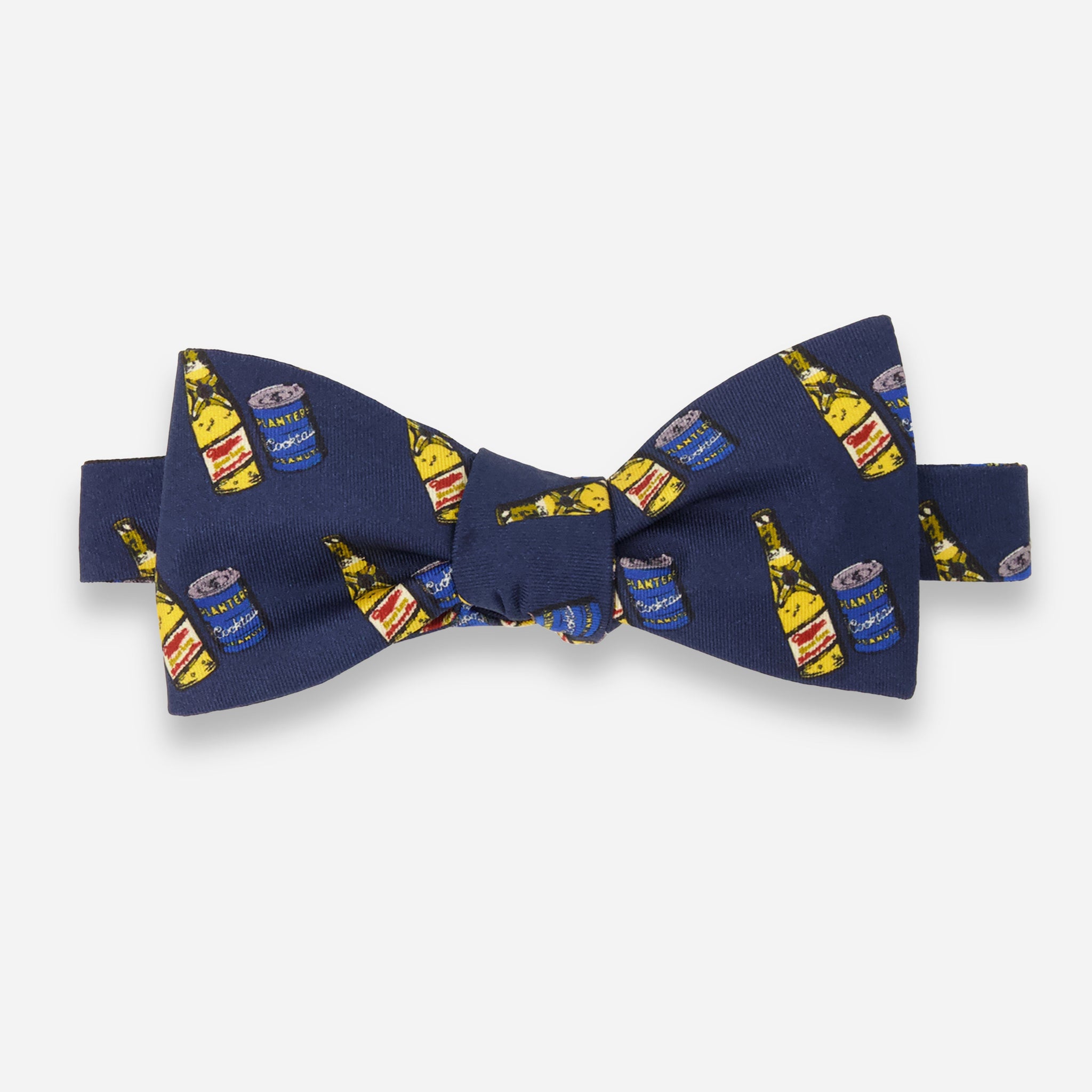 HIGH LIFE X PLANTERS X TIE BAR NAVY BOW TIE