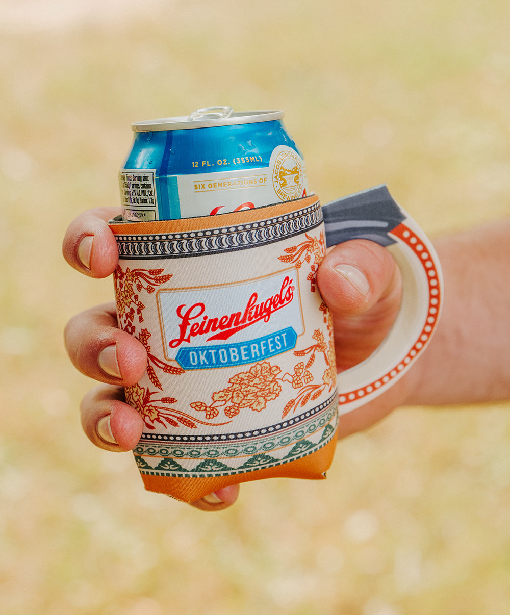 LEINIE OKTOBERFEST STEIN CAN COOLER