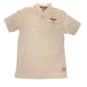 COORS BANQUET TM POCKET POLO