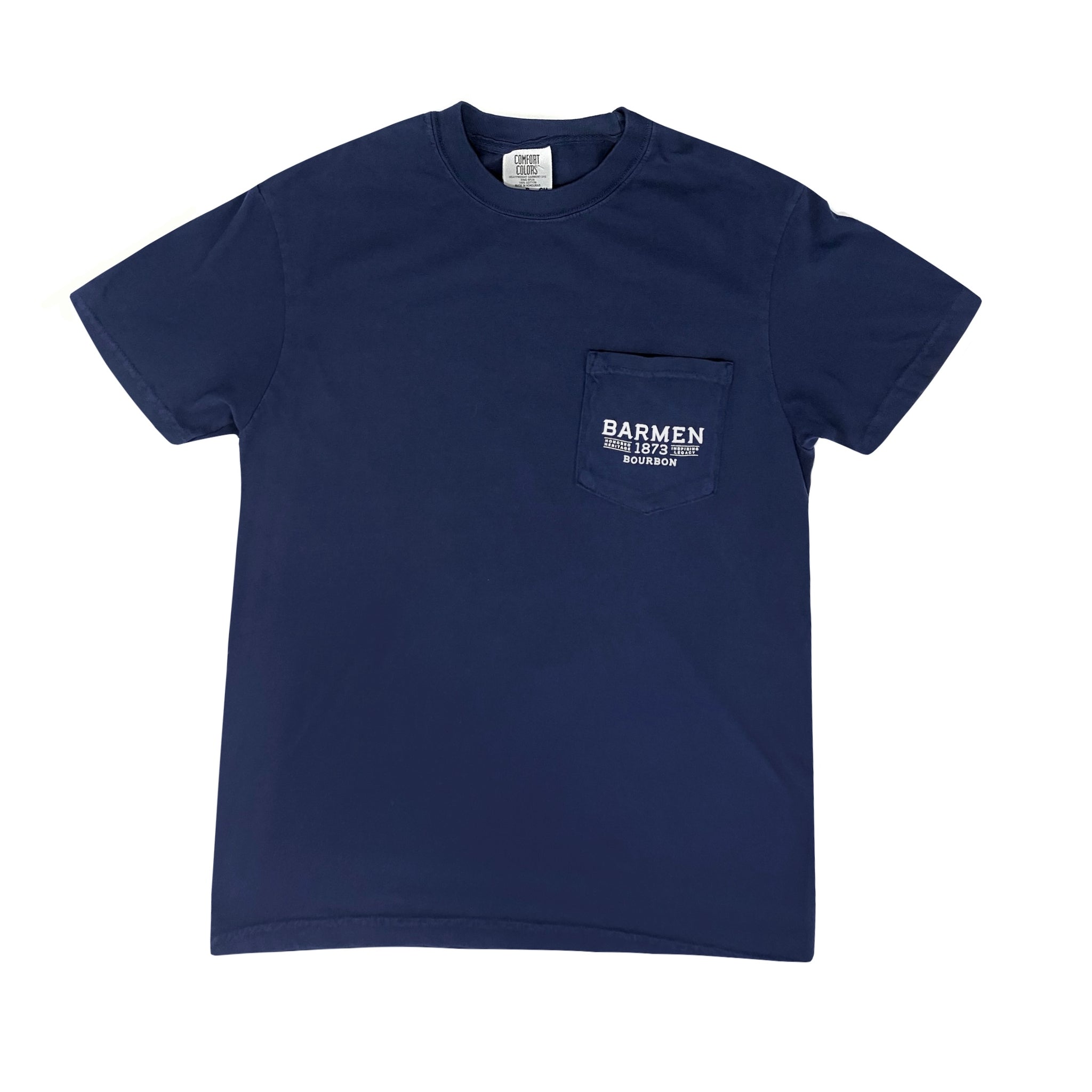 BARMEN COMFORT COLORS POCKET TEE