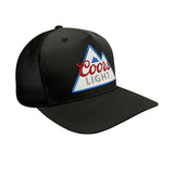 COORS LIGHT MOUNTAIN PATCH TRUCKER CAP