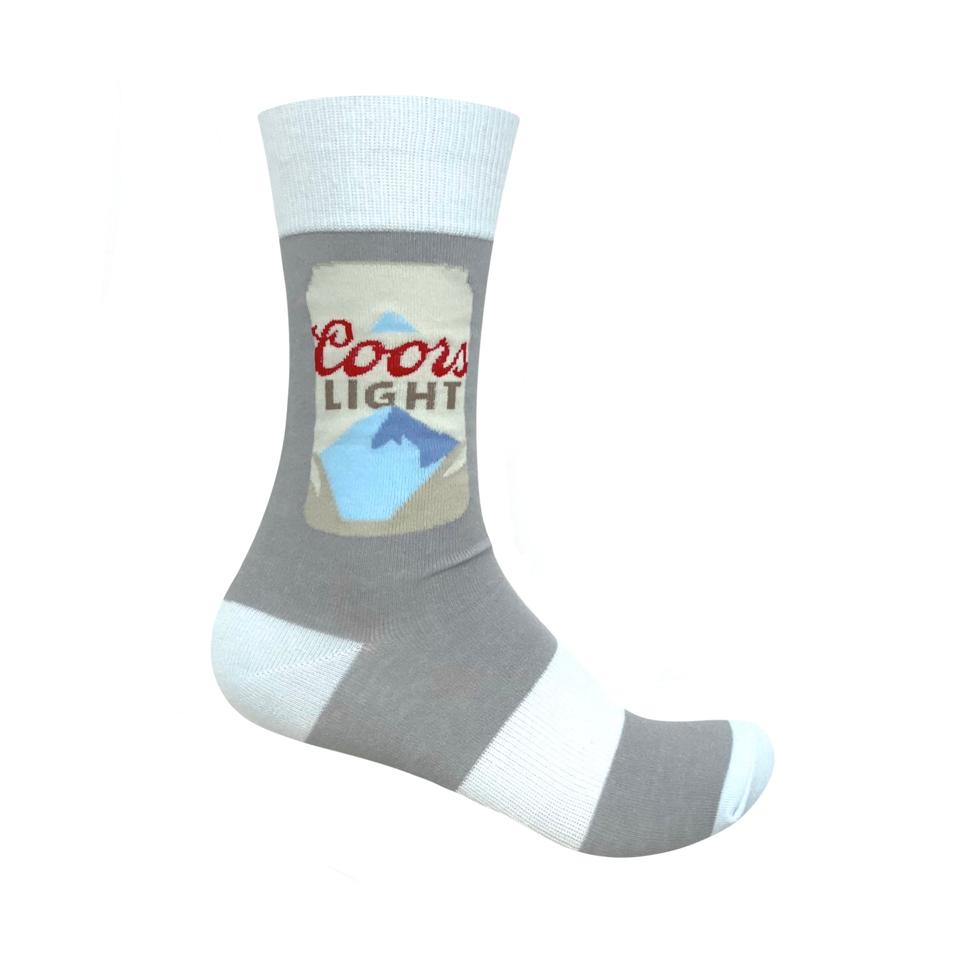 COORS LIGHT Can Stripe Socks