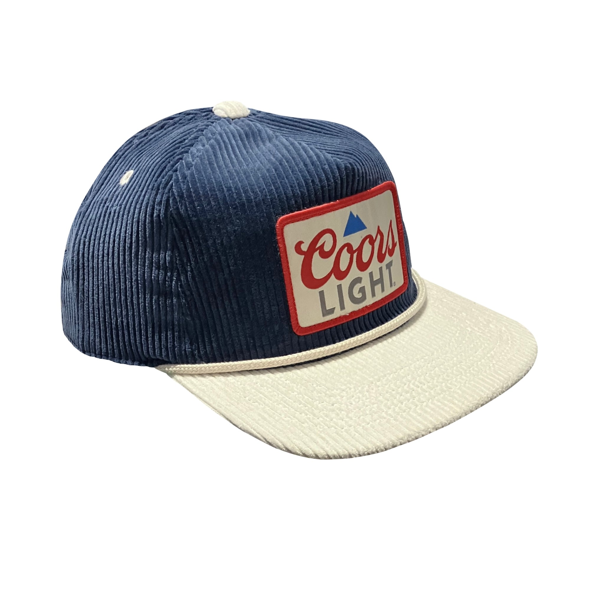 COORS LIGHT CORDUROY PATCH CAP