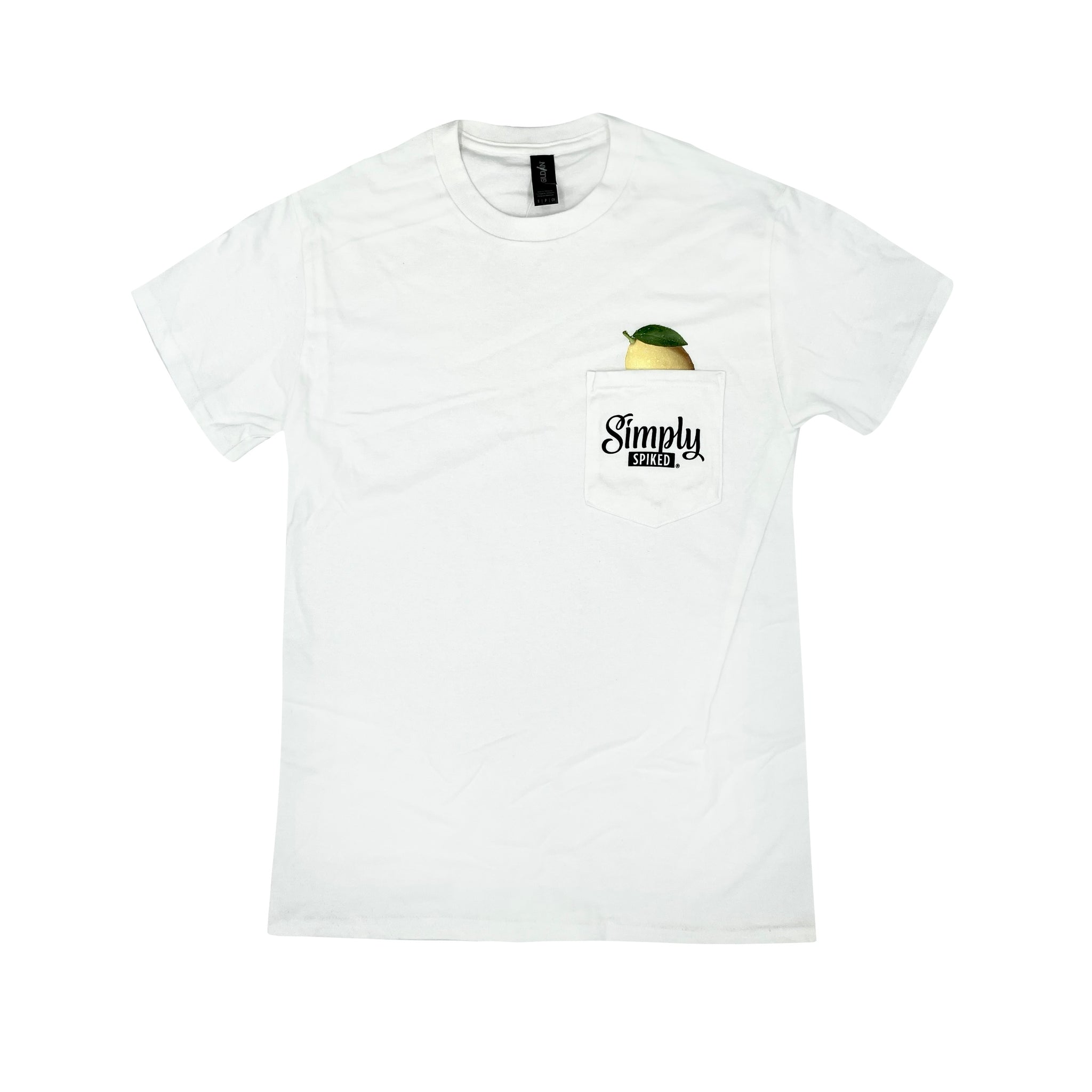 SIMPLY SPIKED LEMON POCKET TEE