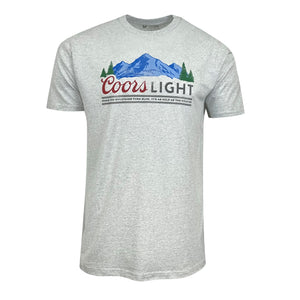 COORS LIGHT MOUNTAIN GRAPHIC TEE