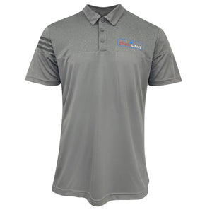 Coors Light 3-Stripe Adidas Polo