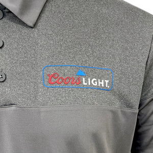 Coors Light 3-Stripe Adidas Polo