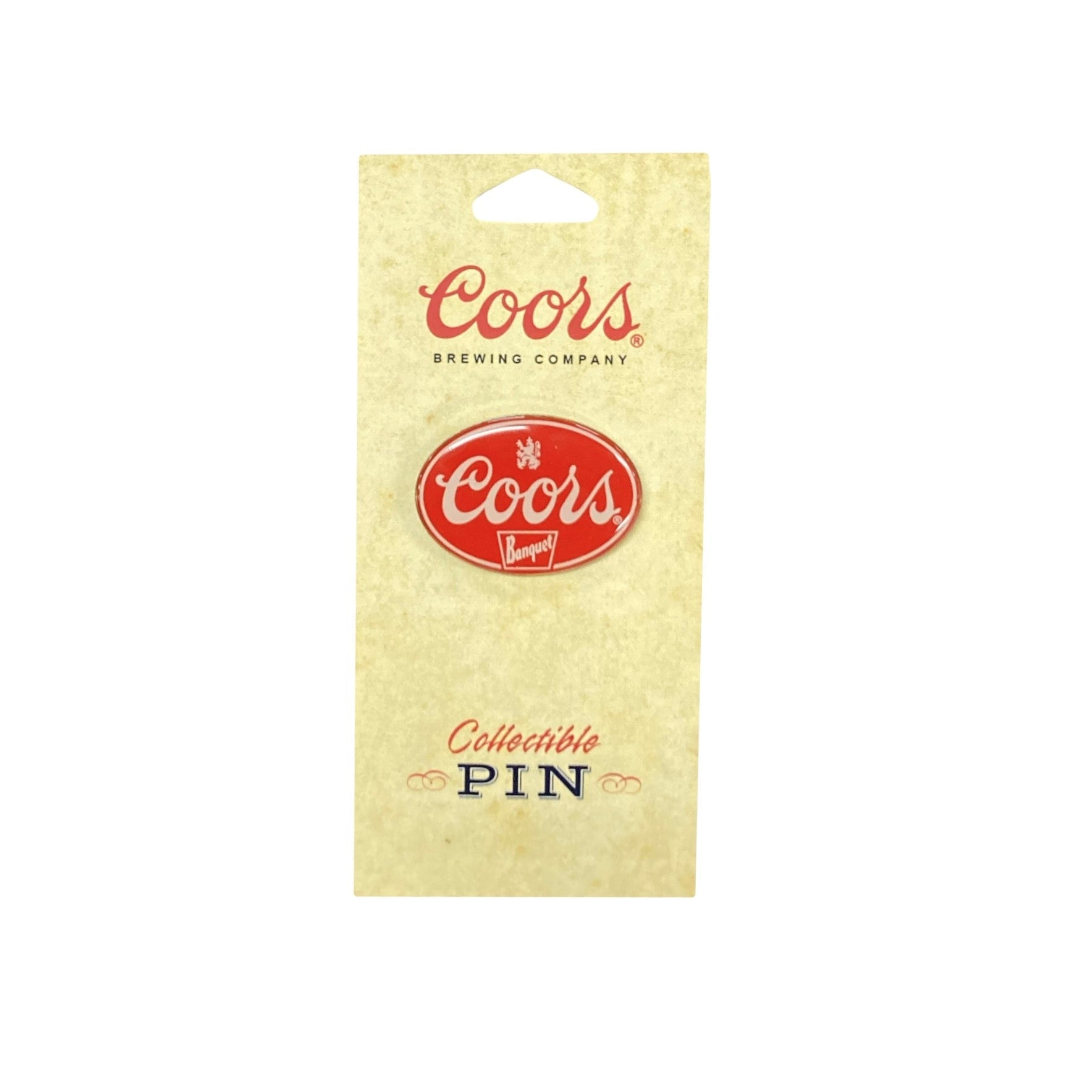 COORS BANQUET Retro Oval Pin