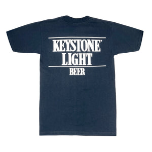 KEYSTONE LIGHT NAVY RETRO TEE