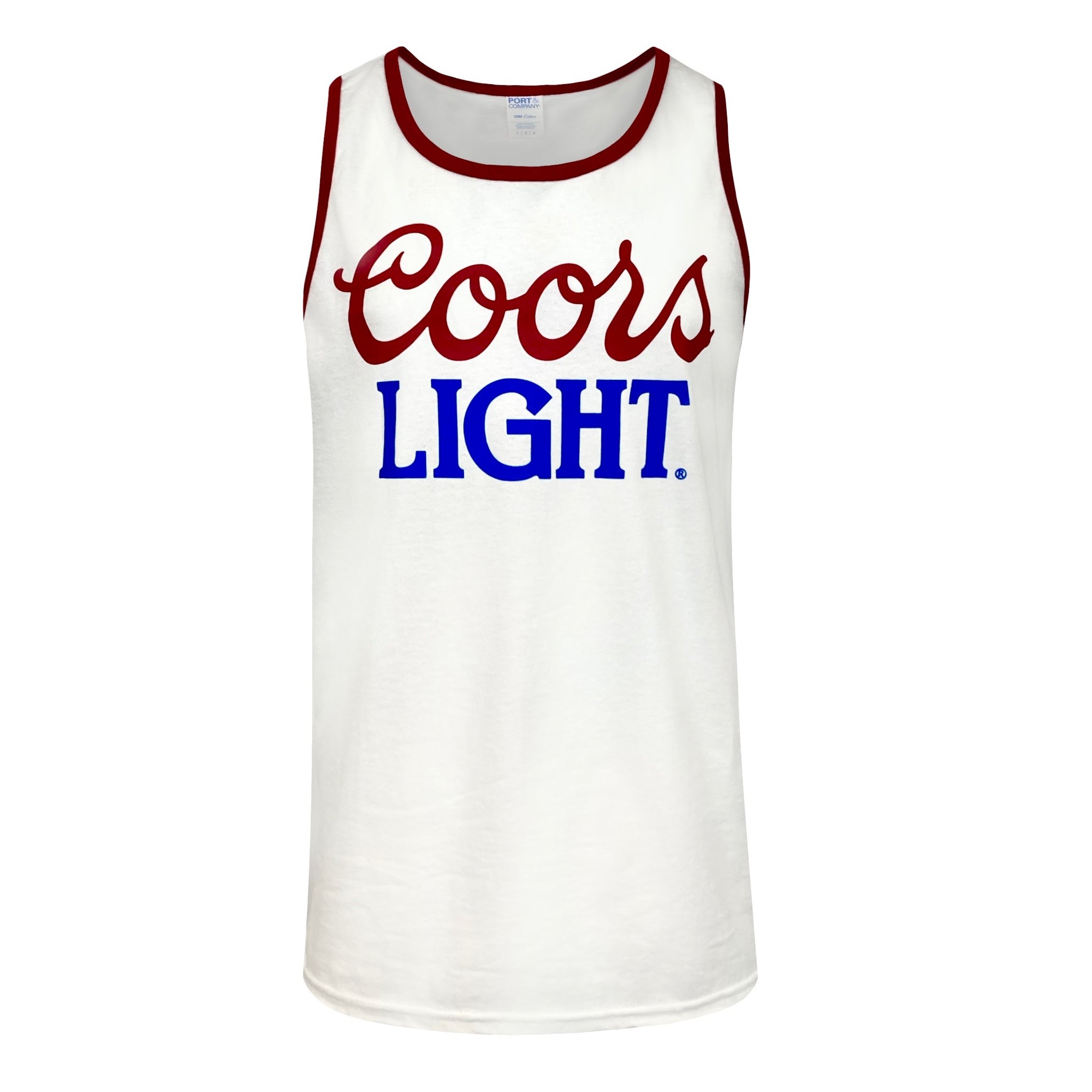 COORS LIGHT RETRO RINGER TANK