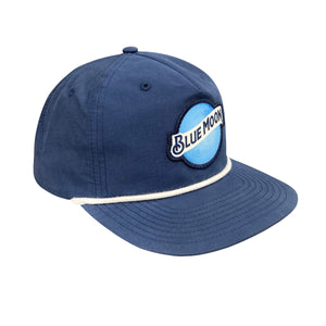 BLUE MOON Navy Rope Cap