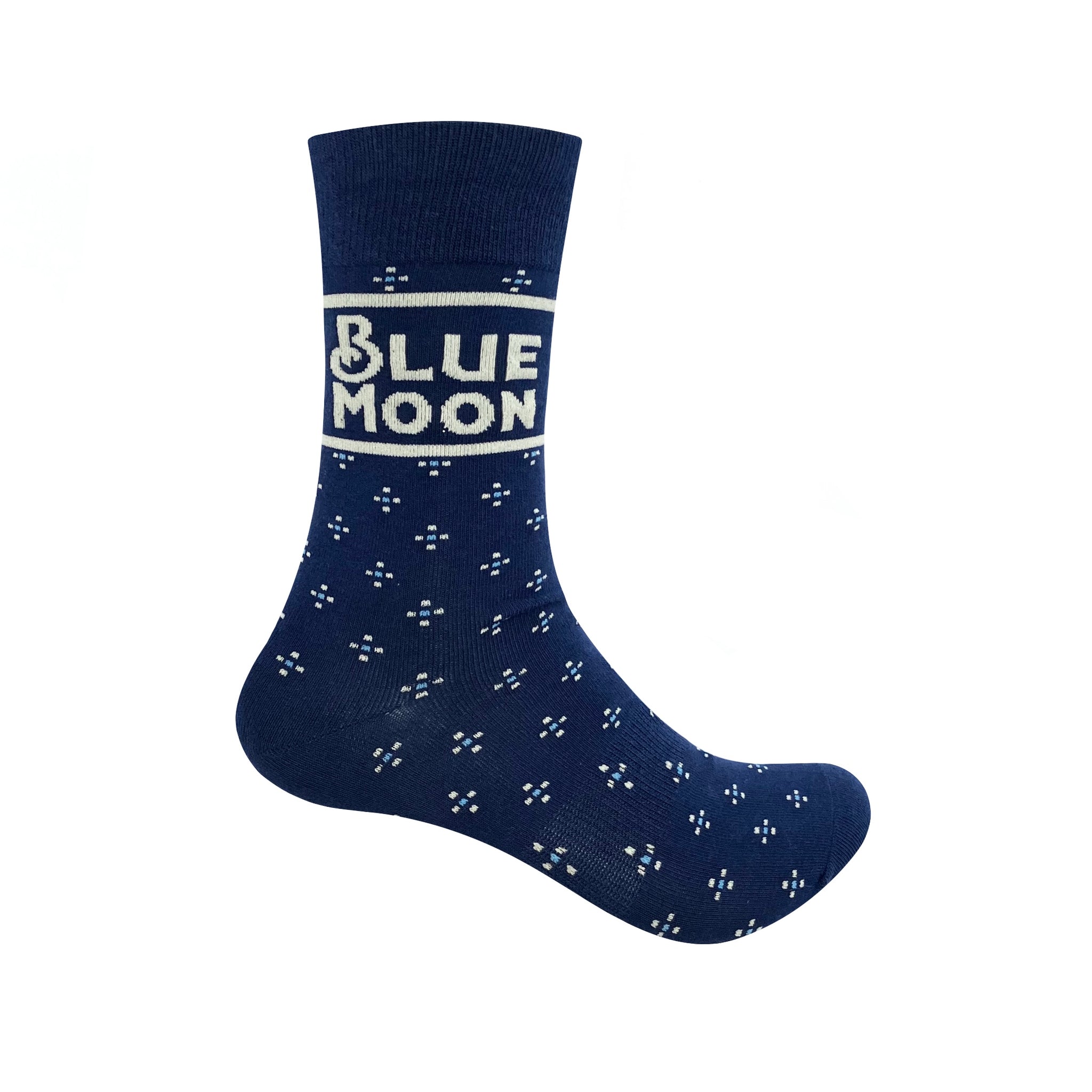 BLUE MOON PATTERN SOCKS