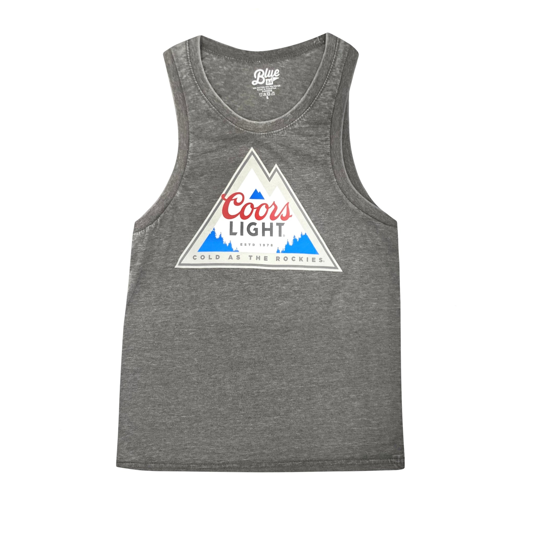 COORS LIGHT LADIES' BURNOUT TANK