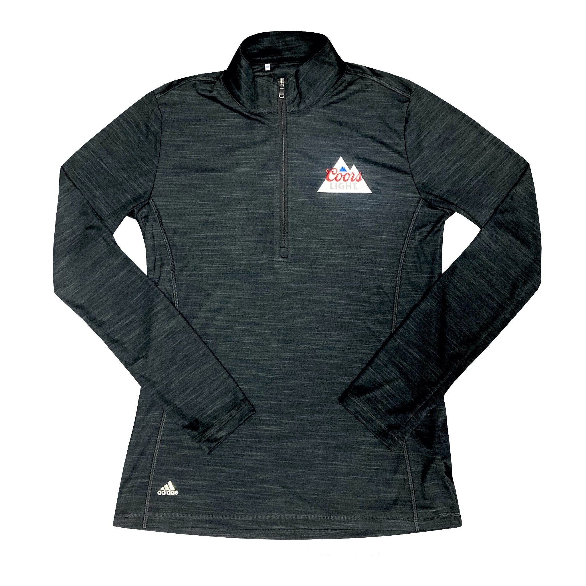 COORS LIGHT LADIES' ADIDAS 1/4 ZIP PULLOVER